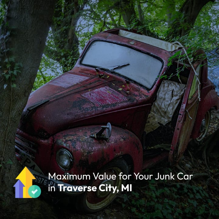 How does Jrop's Cash for Junk Cars Service Works in Traverse City